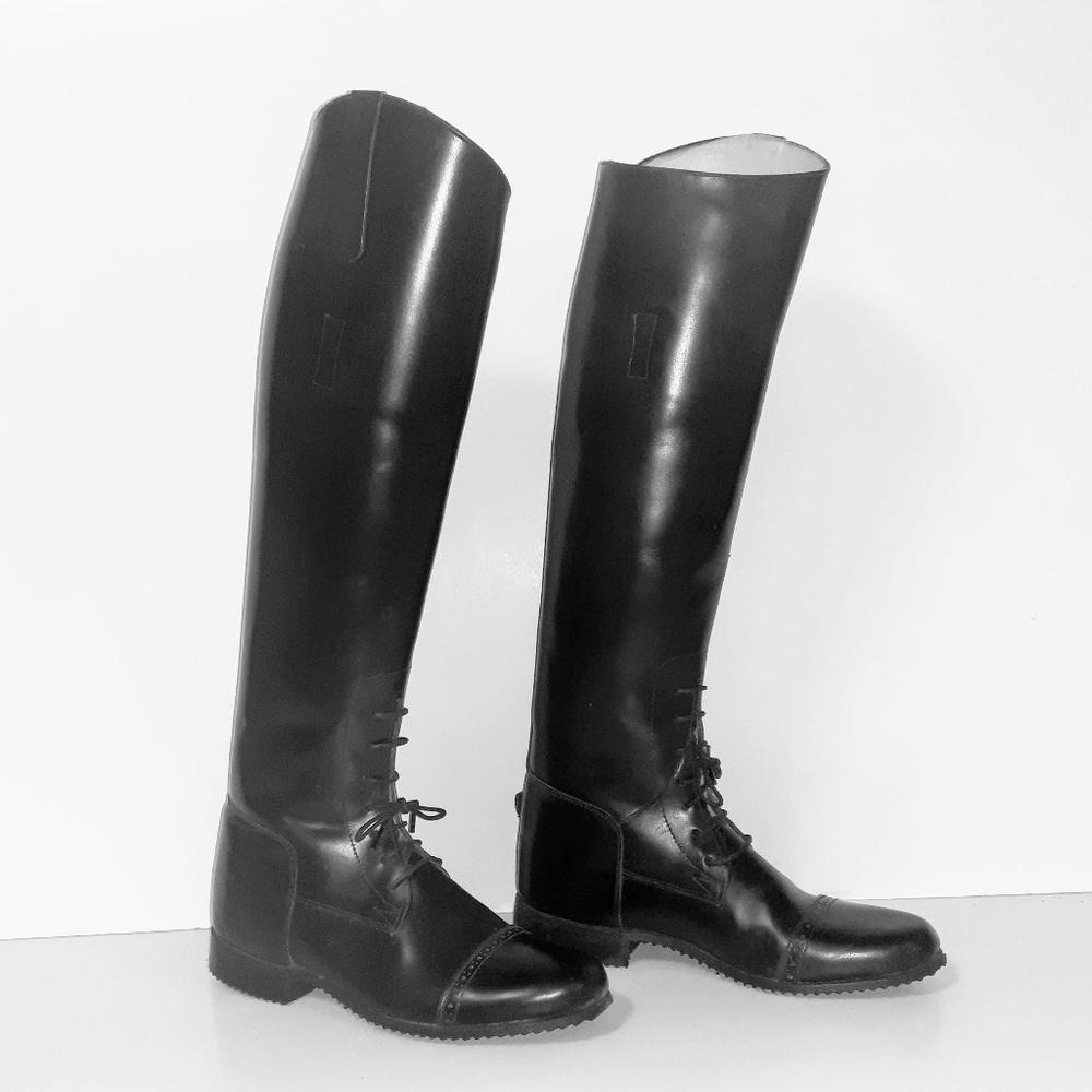 Ladies Der Dau English Riding Boots sz 6 Like New
